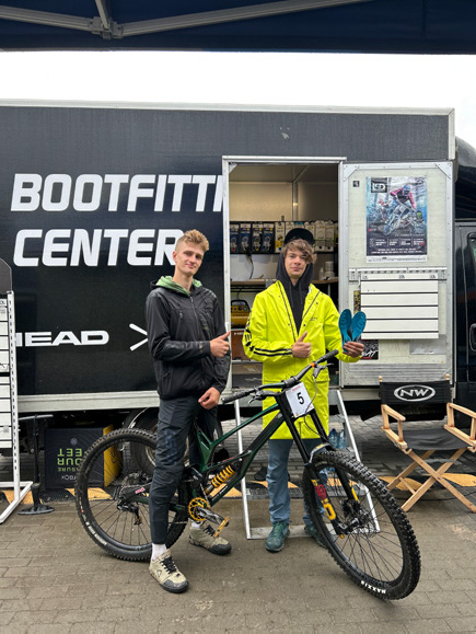 Sebastian Podgórski przy Bootfitting Center